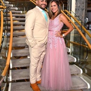 Long dress bridesmaid, prom, wedding, cruise, and formal activities.Size small